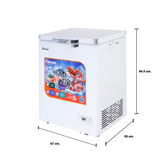 FRESHER ตู้แช่แข็ง ตู้แช่ฝาทึบ ตู้แช่ เฟรชเชอร์ ขนาด 5.5 คิว รุ่น FF-155X รับประกัน 5 ปี จัดส่งทั่วไทย เก็บเงินปลายทาง ไฮเทคเซ็นเตอร์สกลนคร FRESHER ตู้แช่แข็ง ตู้แช่ฝาทึบ ตู้แช่ เฟรชเชอร์ ขนาด 5.5 คิว รุ่น FF-155X รับประกัน 5 ปี จัดส่งทั่วไทย เก็บเงินปลายทาง ไฮเทคเซ็นเตอร์สกลนคร