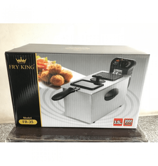 Fry King เตาทอดไฟฟ้า หม้อทอดไฟฟ้า หม้อทอดเฟรนฟราย หม้อทอด 3.5 ลิตร รุ่นใหม่ FR-35 ราคาถูก รับประกัน 1 ปี จัดส่งทั่วไทย เก็บเงินปลายทาง Fry King เตาทอดไฟฟ้า หม้อทอดไฟฟ้า หม้อทอดเฟรนฟราย หม้อทอด 3.5 ลิตร รุ่นใหม่ FR-35 ราคาถูก รับประกัน 1 ปี จัดส่งทั่วไทย เก็บเงินปลายทาง