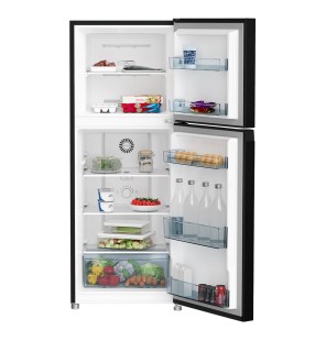 HITACHI Double Doors Refrigerator 7.4 Q Model HRTN5230M Inverter No-Frost. There are 2 colors to choose from. Cheap price. 10 year warranty. Shipping all over Thailand. cash on delivery HITECH CENTER