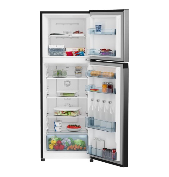 HITACHI ตู้เย็น 2 ประตู รุ่น HRTN5255MPSVTH  ขนาด 8.5 คิว มีบริการเก็บเงินปลายทาง รับประกันนาน10 ปีสินค้าแท้100%