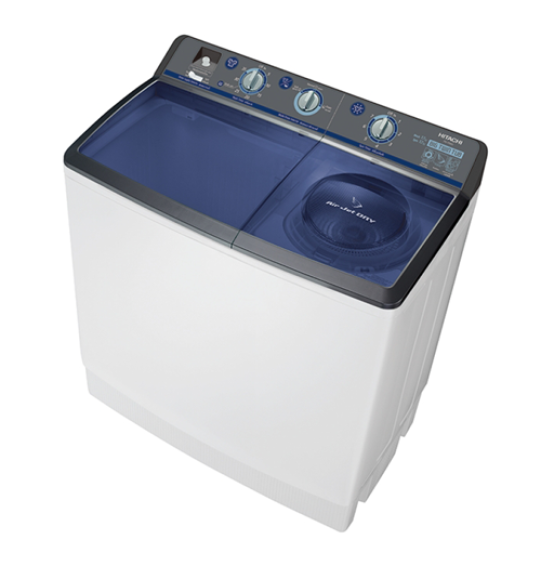 HITACHI เครื่องซักผ้า2ถัง เครื่องซักผ้าถังคู่ เครื่องซักผ้าฮิตาชิ เครื่องซักผ้า17 กิโลกรัม รุ่นใหม่ PS-170WJ ราคาถูก รับประกันศูนย์ 10 ปี จัดส่งทั่วไทย เก็บเงินปลายทาง