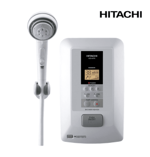 HITACHI water heater, Digital screen water heater 6000 watts, new model HES-60RD, cheap price, 5 year warranty, delivery throughout Thailand. Cash on delivery