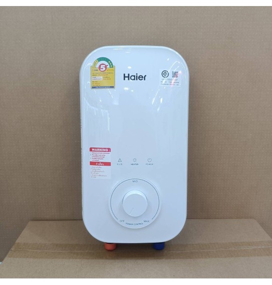 HAIER electric water heater Water heater 4500 watts, model EI45A1, cheap price, 5 year warranty, delivery throughout Thailand. Cash on delivery