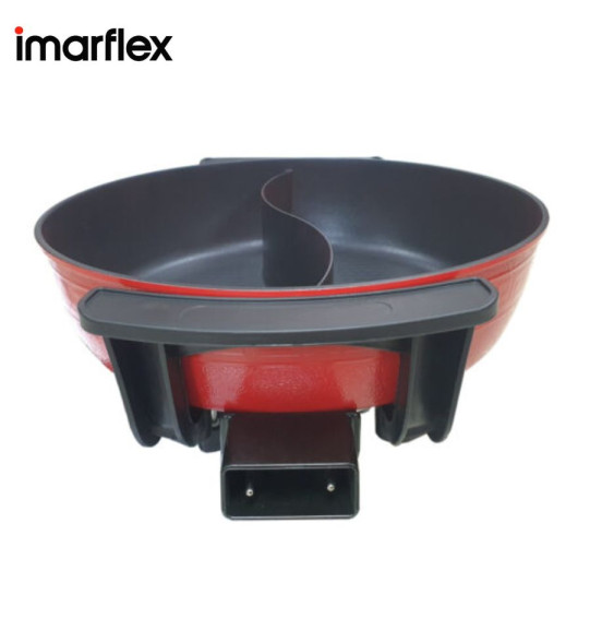 IMARFLEX หม้อชาบู 2 น้ำ ความจุ 4 ลิตร รุ่น EP-730 รับประกันสินค้า 1 ปี IMARFLEX หม้อชาบู 2 น้ำ ความจุ 4 ลิตร รุ่น EP-730 รับประกันสินค้า 1 ปี