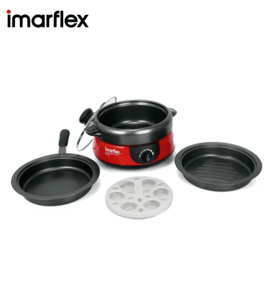 Imarflex หม้อสุกี้อเนกประสงค์ 1.0 ลิตร รุ่น EP-740 รับประกันสินค้า 1 ปี
