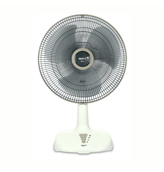 MIRA พัดลม มิร่า พัดลมตั้งโต๊ะ ใบพัด 16 นิ้ว รุ่น M-161N รับประกันมอเตอร์ 2 ปี จัดส่งทั่วไทย เก็บเงินปลายทาง ไฮเทคเซ็นเตอร์