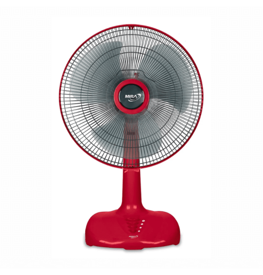 MIRA พัดลม มิร่า พัดลมตั้งโต๊ะ ใบพัด 16 นิ้ว รุ่น M-161N รับประกันมอเตอร์ 2 ปี จัดส่งทั่วไทย เก็บเงินปลายทาง ไฮเทคเซ็นเตอร์