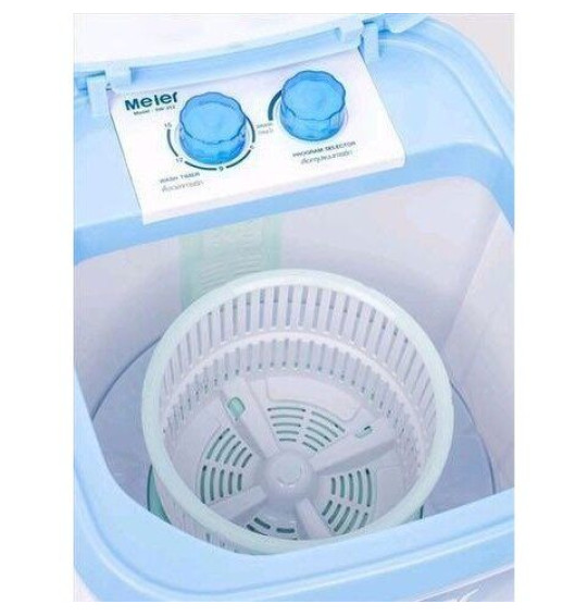 Meier Mini Washing Machine 4.5kg Model ME-W311 Cash on delivery service is available. 5 years motor warranty by service center.