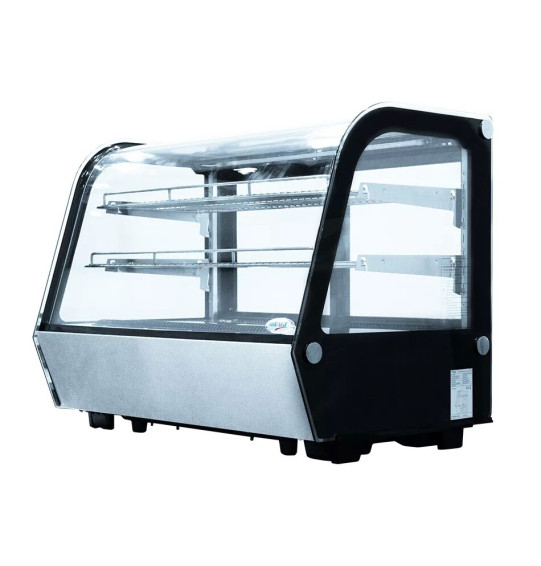 MIRAGE ตู้เค้กกระจกโค้ง ตู้โชว์เค้กแช่เย็น ตู้เก็บผลไม้สด ตู้เก็บอาหาร มิราจ 90 ซ.ม ความจุ 5.7 คิว/160 ลิตร  รุ่น MC-88S จัดส่งทั่วไทย เก็บเงินปลายทาง ไฮเทคเซ็นเตอร์