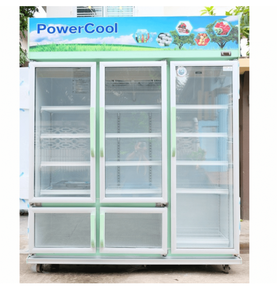 POWER COOL ตู้แช่ 5 ประตู ความจุ 38.5 คิว PC-5122CF มีช่องแช่น้ำแข็ง จำนวน 2 ช่อง