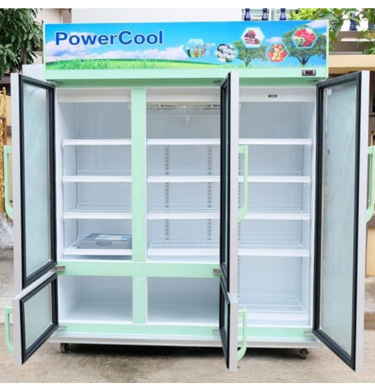 POWER COOL ตู้แช่ 5 ประตู ความจุ 38.5 คิว PC-5122CF มีช่องแช่น้ำแข็ง จำนวน 2 ช่อง