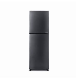 Sharp 2-door Inverter refrigerator, size 8.9 Q, model SJ-XP260T-DK, 10-year compressor warranty, fast delivery, cash on delivery available