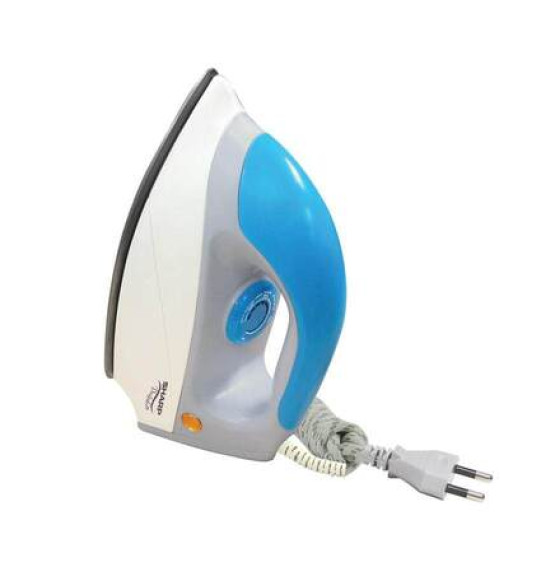 SHARP เตารีดแห้ง รุ่น AM-575T กำลังไฟ 1000W ผิวหน้าเคลือบสารกันติด รีดลื่น เตารีดราคาถูก รับประกัน 2 ปี SHARP เตารีดแห้ง รุ่น AM-575T กำลังไฟ 1000W ผิวหน้าเคลือบสารกันติด รีดลื่น เตารีดราคาถูก รับประกัน 2 ปี