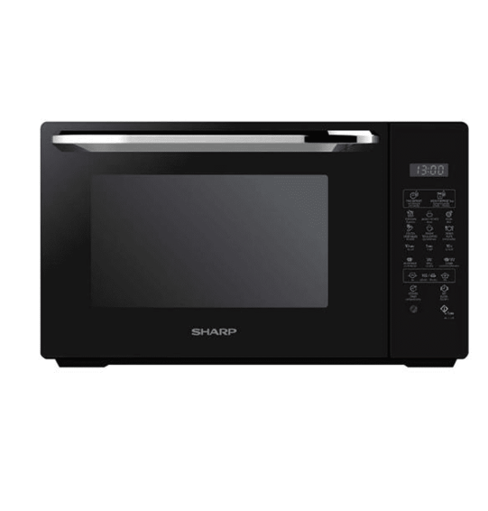 SHARP ไมโครเวฟระบบย่าง เตาอบไมโครเวฟ ชาร์ป ขนาด 25 ลิตร รุ่น  R-752PBK รับประกัน 1 ปี จัดส่งทั่วไทย เก็บเงินปลายทาง ไฮเทคเซ็นเตอร์