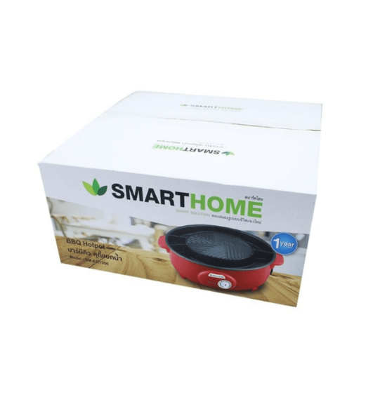 SMARTHOME เตาปิ้งย่างอเนกประสงค์ เตาหมูกระทะไฟฟ้า กระทะปิ้งย่าง-ชาบู สมาร์ทโฮม รุ่น SP-2005 รับประกัน 3 ปี จัดส่งทั่วไทย เก็บเงินปลายทาง ไฮเทคเซ็นเตอร์