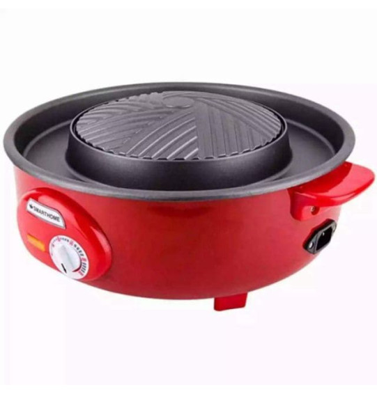 SMARTHOME เตาปิ้งย่างอเนกประสงค์ เตาหมูกระทะไฟฟ้า กระทะปิ้งย่าง-ชาบู สมาร์ทโฮม รุ่น SP-2005 รับประกัน 3 ปี จัดส่งทั่วไทย เก็บเงินปลายทาง ไฮเทคเซ็นเตอร์