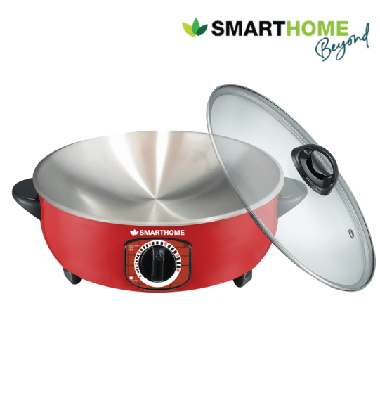 SMARTHOME กระทะไฟฟ้า หม้อไฟฟ้า หม้ออเนกประสงค์ สมาร์ทโฮม 1000 วัตต์ รุ่น SV-EP1000 รับประกัน 3 ปี จัดส่งทั่วไทย เก็บเงินปลายทาง ไฮเทคเซ็นเตอร์