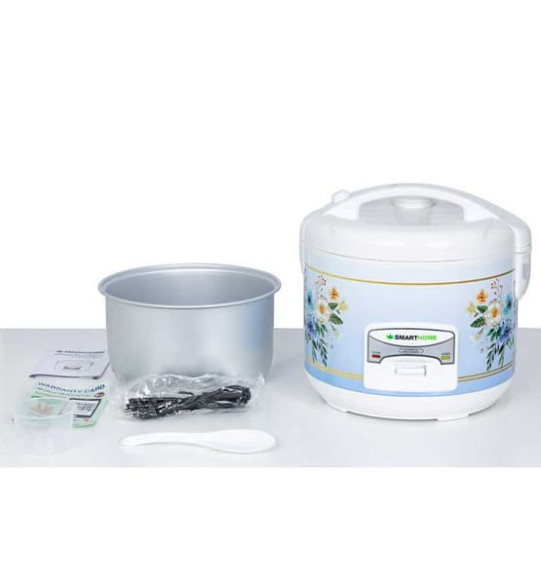 SMARTHOME หม้อหุงข้าวอัตโนมัติ หม้อหุงข้าวอุ่นทิพย์ สมาร์ทโฮม ความจุ 1.8 ลิตร รุ่น SRC1805 รับประกัน 3 ปี จัดส่งทั่วไทย เก็บเงินปลายทาง ไฮเทคเซ็นเตอร์