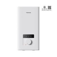 TOSHIBA เครื่องทำน้ำอุ่น 3800 วัตต์ รุ่น TWH-38MFNTH(W)-WB รับประกันนาน 5 ปีโดยศูนย์บริการ