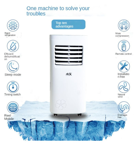 XIAOAI KY-23 แอร์เคลื่อนที่ ขนาด 9000 บีทียู รุ่น ZG-9652 รับประกันสินค้า 1 ปี  จัดส่งทั่วไทย เก็บเงินปลายทาง ไฮเทคเซ็นเตอร์